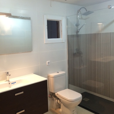 Reforma de baños en oferta , enlucidos y pintura con mero cuidado.