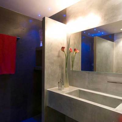 Baño en Gris Plata