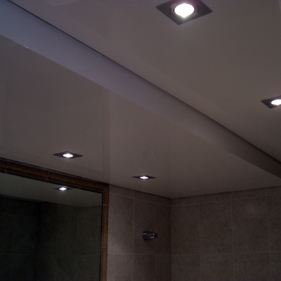 Baño Lacado Blanco Tabica