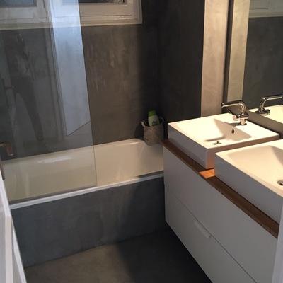 Baño principal reformado