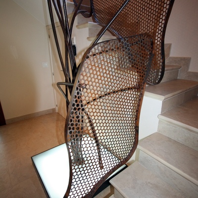 Barandilla de Diseño Exclusivo realizado en acero