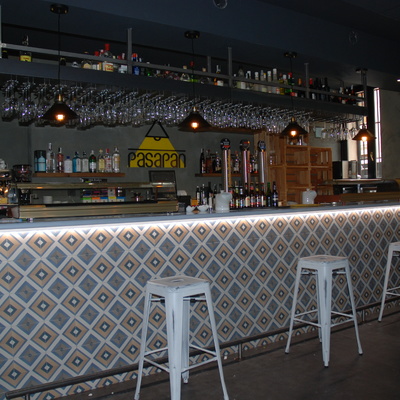 Barra de bar principal