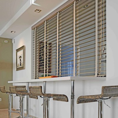 Barra de cocina en open-space