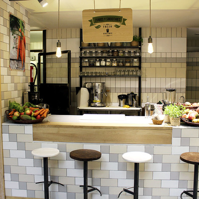 Barra zumos - El Huerto Lucas