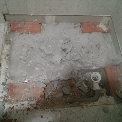 CAMBIO DE PLATO DE DUCHA