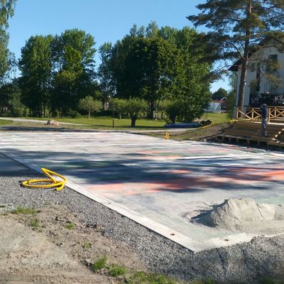 PISTA PANORAMICA EN LINDESBERG (SUECIA)
