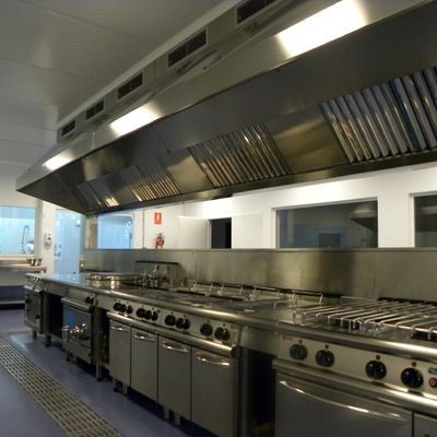 Bloque de cocción central.