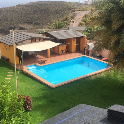 Bonita zona de descanso