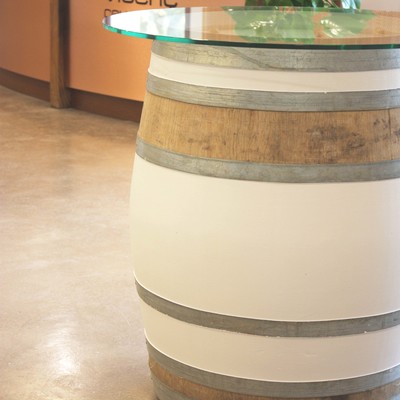 BOTAS PINTADAS, CON CRISTAL Y RUEDAS AÑADIDAS