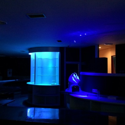 Iluminación led en discoteca