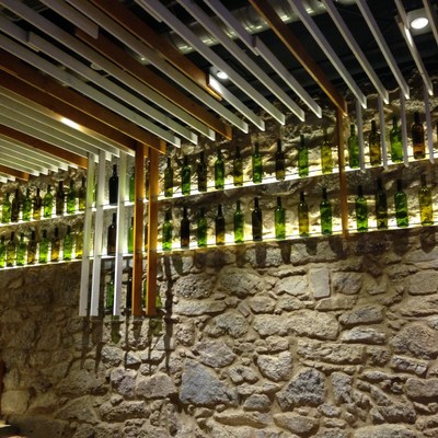 Botellero suspendido