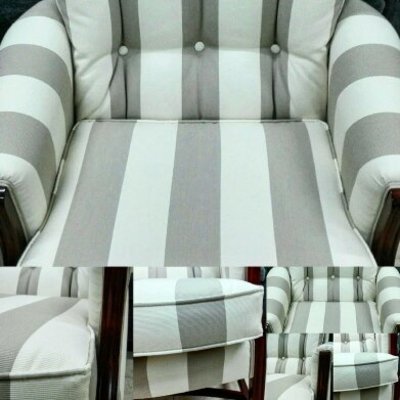 Sillón tapizado, Madrid