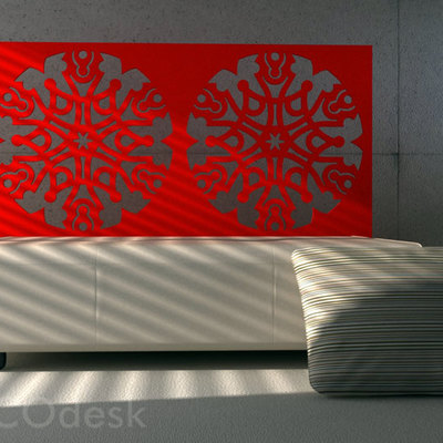 cabeceras de cama en base de celosias