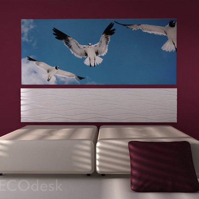 cabeceras de cama - tablero, control numerico + laca brillo