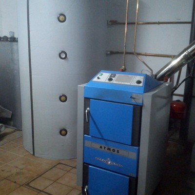 Caldera ATMOS DC32S de 35 kws. de gasificación