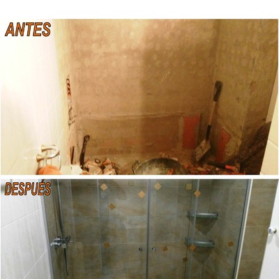 Cambio de ducha y mampara en Barcelona
