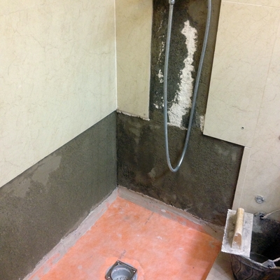 cambio de bañera por plato de obra