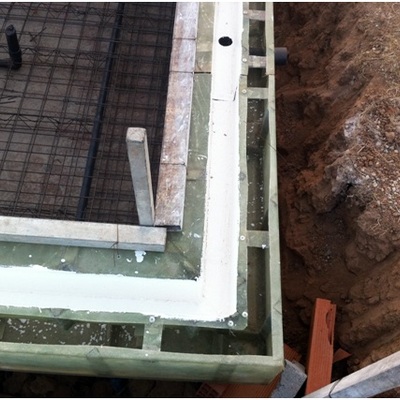 Canaleta desbordante EDAP vista montaje