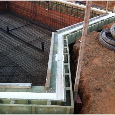 Canaleta rebosadero EDAP vista montaje