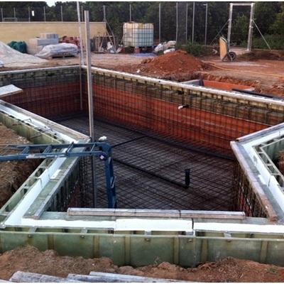 Canaleta rebosadero edap vista montaje