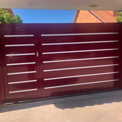 CANCELA DE ALUMINIO SOLDADO