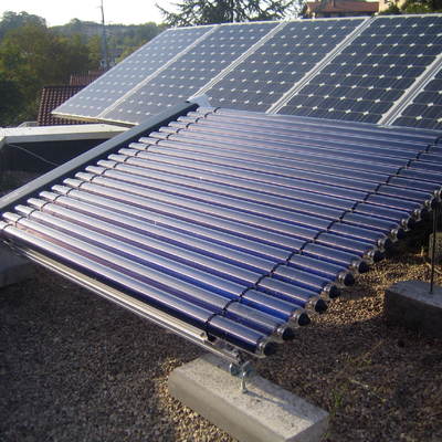 Captación en flujo directo de tubo vacio