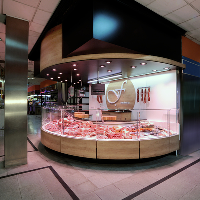 Carnicería en mercado