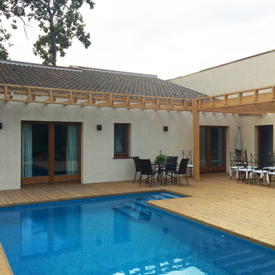 Casa pasiva de madera en El Escorial (Madrid)