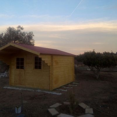 INSTALACIÓN DE CASETA DE MADERA