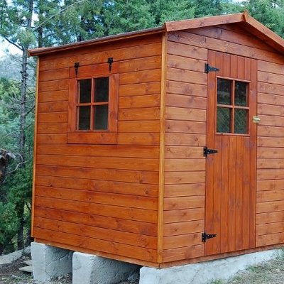 Caseta de madera de 2.00x2.00 m. - Collado Villalba (Madrid)