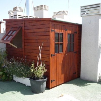 Caseta de madera de 4.50x2.60 m. - Tres Cantos (Madrid)