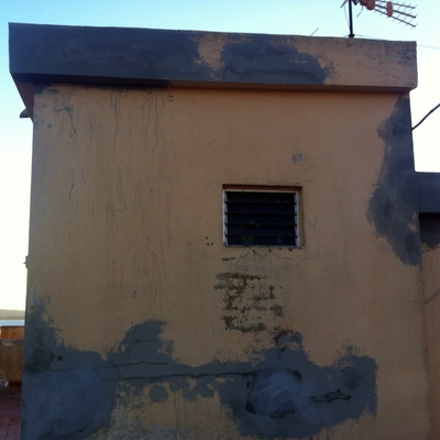 Casetones terminados de ALBAÑILERÍA