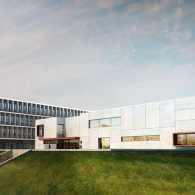 Centro de salud Prosperidad. Vista general