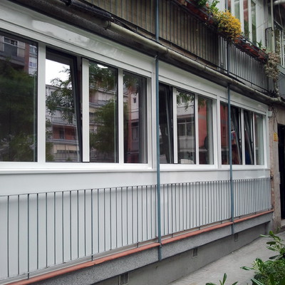 Cerramiento De Terraza Con Hoja Oculta