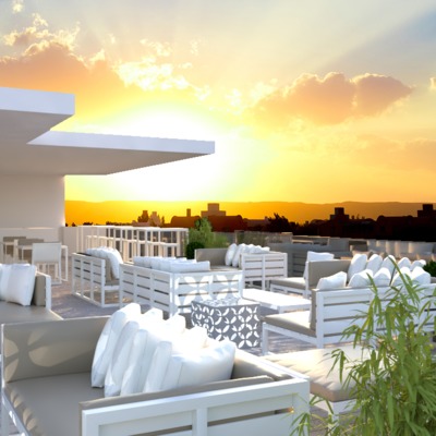 Chillout/Solarium en terraza urbana en el centro - Gran Canaria