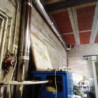 Reparación en caldera de gasoil domusa