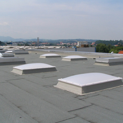 Claraboyas en centros comerciales