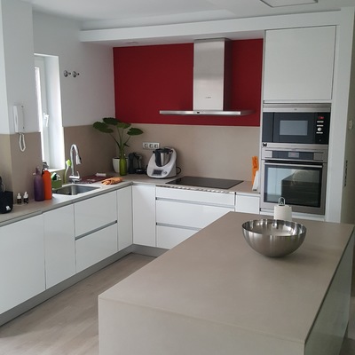 Cocina abierta al salon 