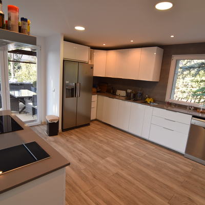 Cocina abierta al salón