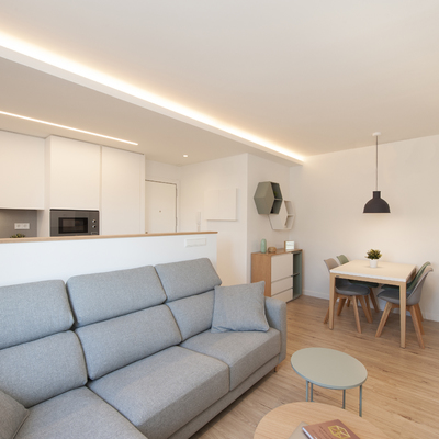 Cocina abierta al salón