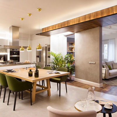 cocina abierta comedor