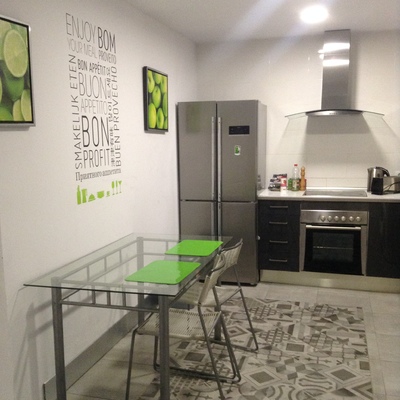 Cocina acabada reformada