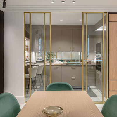 Cocina con cerrajería