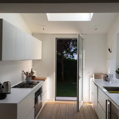 Cocina con su ventana VELUX 