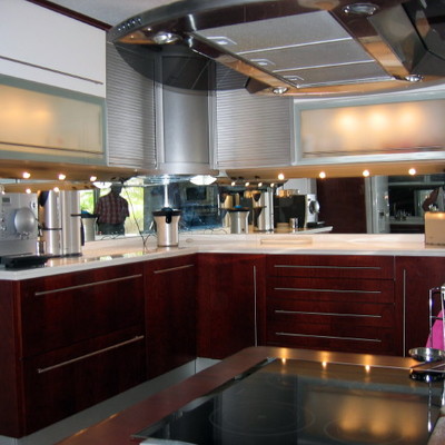 Cocina de Cerezo Liso