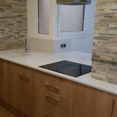 Cocina diseñada por Xavier Narvaez