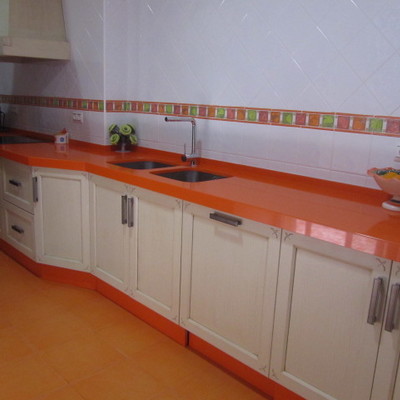 Cocina en madera a medida