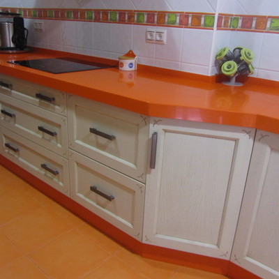 Cocina en madera a medida