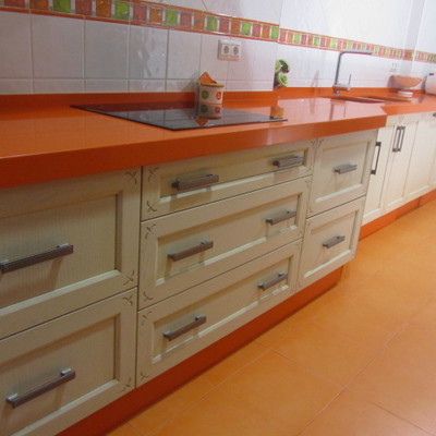 Cocina en madera a medida