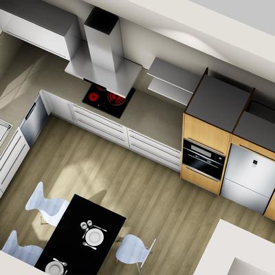 Proyecto de cocina en 3D